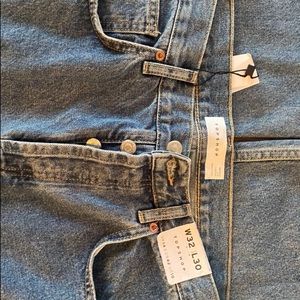 TopShop High Rise Wide Leg Jeans